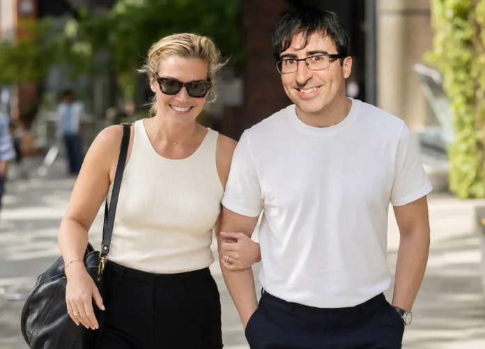 john oliver's wife